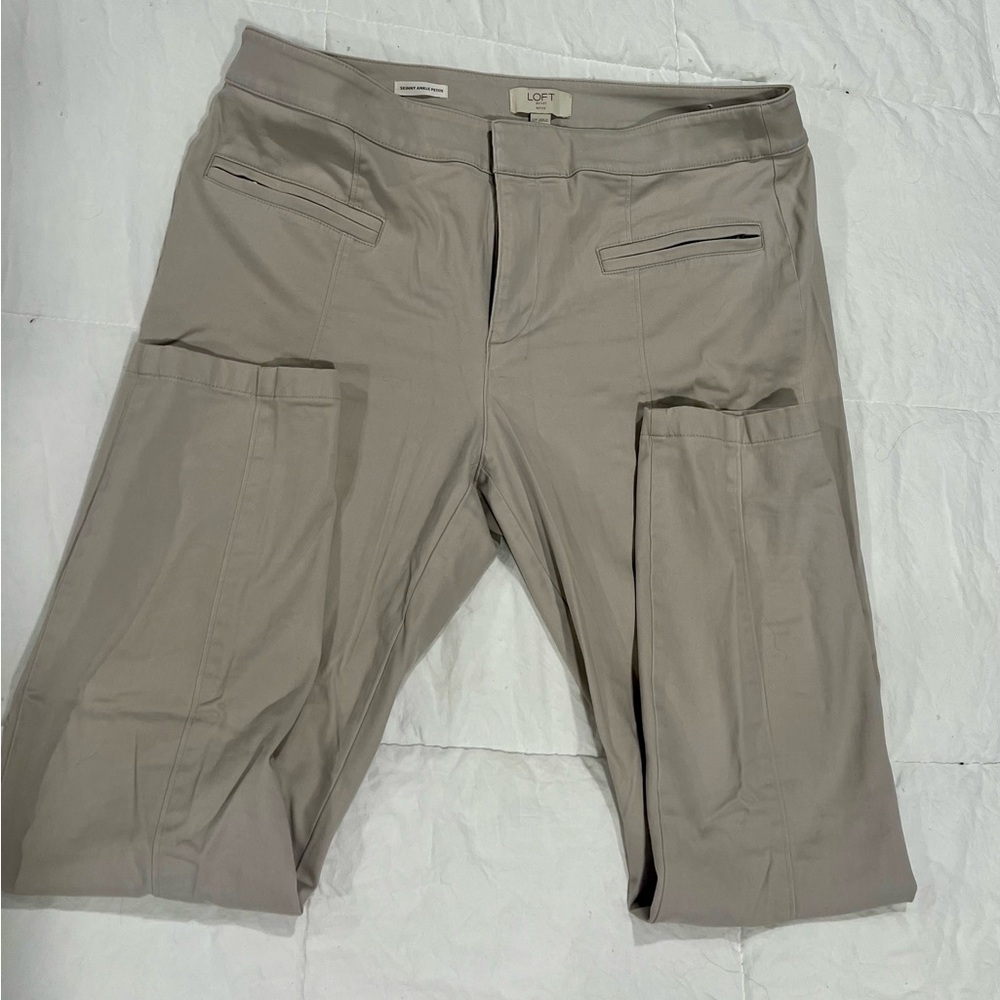 LOFT Men's Beige Cargo Pants